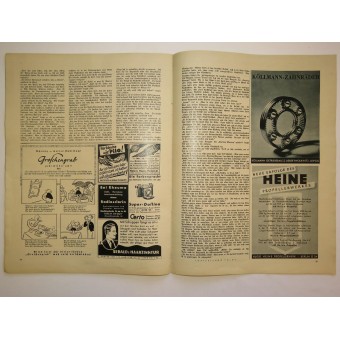 Der Adler, Nr. 14, 22. Agosto 1939, 32 páginas. Espenlaub militaria